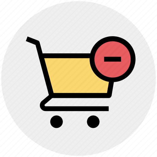 Cart, ecommerce, minus, remove, shopping, shopping cart icon - Download on Iconfinder