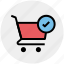 accept, cart, check, ecommerce, shopping, shopping cart 