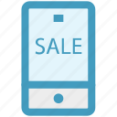 discount, mobile, offer, online sailing, phone, sale