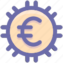coin, currency, euro, finance, money