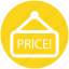 price banner, price board, price info banner, sale signboard, shop board 