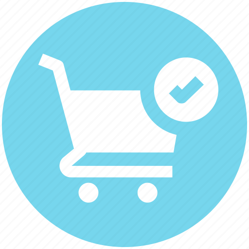Accept, cart, check, ecommerce, shopping, shopping cart icon - Download on Iconfinder
