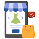 mobile shopping discount, eshopping, ecommerce, online shopping, buy online