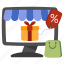 discount gift, discount present, shopping discount, eshopping, ecommerce 