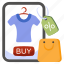 mobile shopping, eshopping, ecommerce, online shopping, buy shirt online 