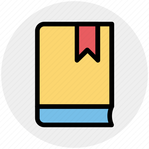 Book, bookmark, label, library, reading icon - Download on Iconfinder