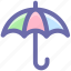 forecast, insurance, rain, safe, umbrella, weather 