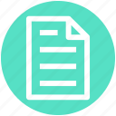 document, file, list, page, paper, sheet, shopping list