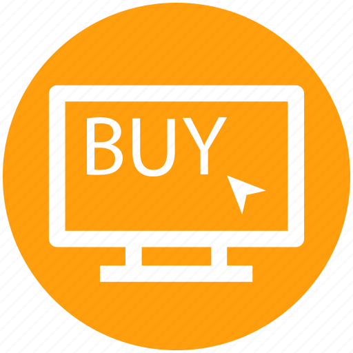 Arrow, buy arrow, click, lcd, lcd screen, sale icon - Download on Iconfinder