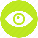 eye, overview, show, view, visibility, watch