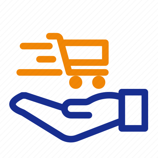 Basket, business, cart, ecommerce, hand, online, shoping icon - Download on Iconfinder