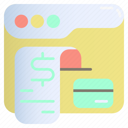 Shopping, ecommerce, bill, payment, pay, business, paying icon - Download on Iconfinder