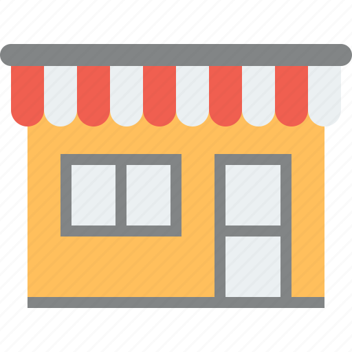 Market, retail, shop, store, bistro, building, cafe icon - Download on Iconfinder