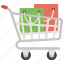 grocery cart cart, shopping, shopping bucket, shopping cart 