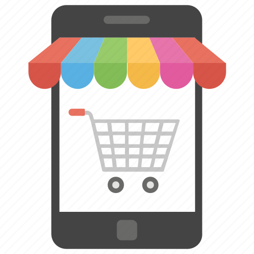 E commerce, m commerce, mobile shopping, online buying, online shopping icon - Download on Iconfinder