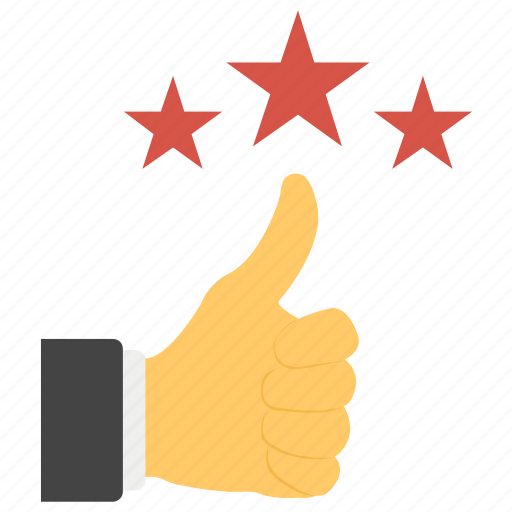Feedback, positive feedback, product rating, rating, thumbs up icon - Download on Iconfinder