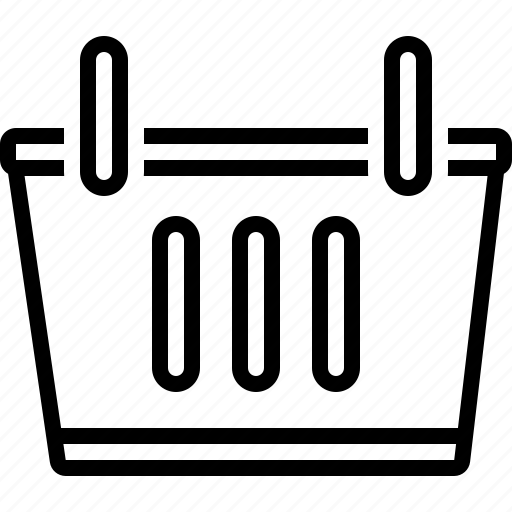 Basket, commerce, grocery, purchase, shopping, supermarket, trolley icon - Download on Iconfinder