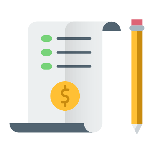 Document, money, report, sheet, shopping icon - Free download