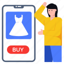 shopping app, online shopping, online clothes buy, mobile shopping, mcommerce 