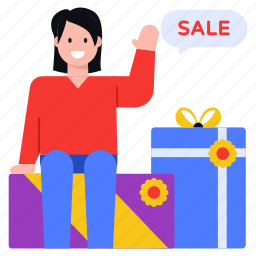 shopping discount, shopping sale, purchase, gifts, parcels 