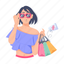 shopping discount, shopping sale, shopping girl, shopping woman, shopping offer