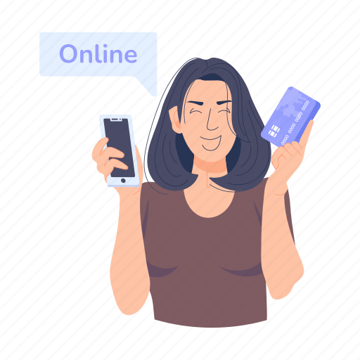 Card payment, online payment, credit payment, mobile payment, mobile purchase illustration - Download on Iconfinder