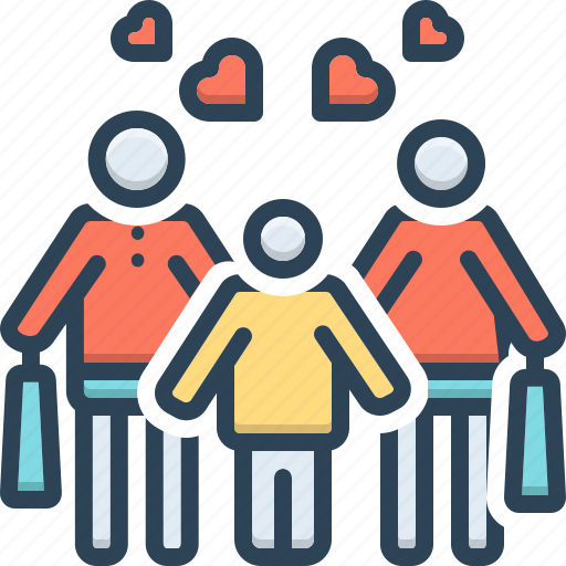 Cheerful, commercial, customer, people, shopping, together icon - Download on Iconfinder