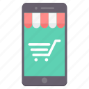 cart, mobile, app, ecommerce, shop, shopping, website