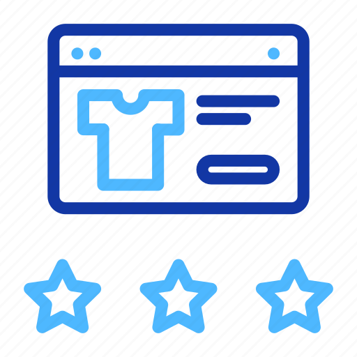 Online, store, ecommerce, shopping, rating, web icon - Download on Iconfinder