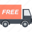 delivery, free, receive, shopping, transportation 