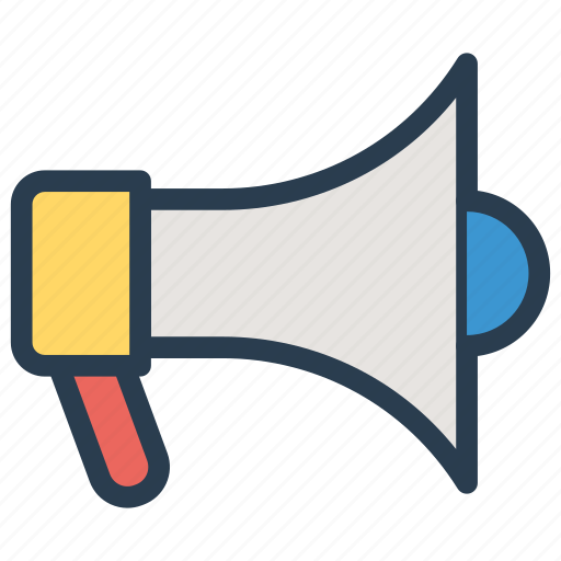 Advertising, announcement, megaphone, speaker icon - Download on Iconfinder
