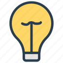 bulb, idea, lamp, light