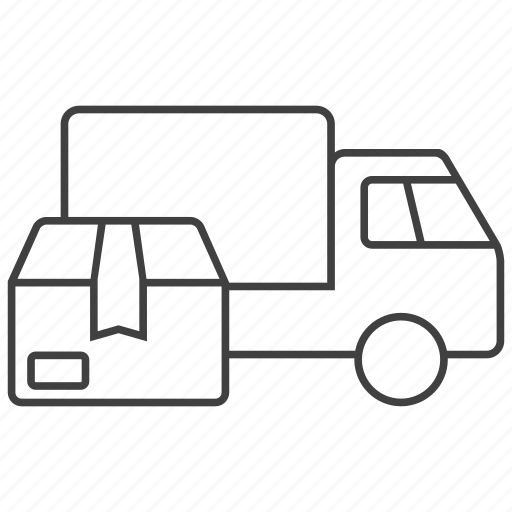 Shipping, truck, delivery, van, logistics, shopping, transport icon - Download on Iconfinder
