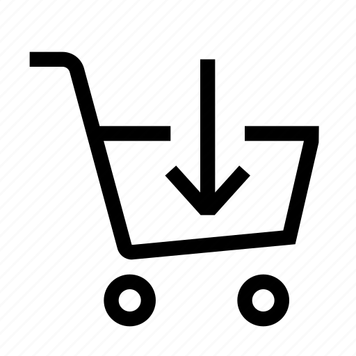 Arrow, buy, cart, down, online, shop, shopping icon - Download on Iconfinder