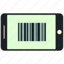barcode, mobile, phone, scan, scanner, tag