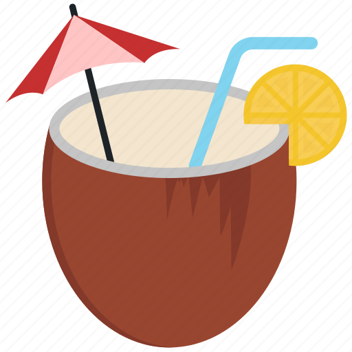 Alcohol, cocktail, coconut, drink icon - Download on Iconfinder
