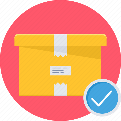 Delivered, delivery, box, package, parcel icon - Download on Iconfinder