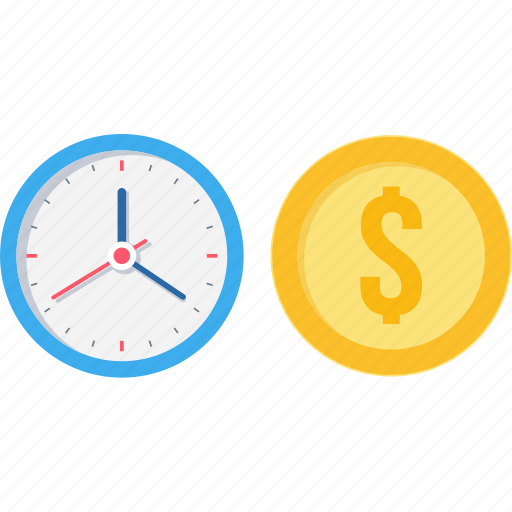 Money, time, bank, cash, coin, currency, dollar icon - Download on Iconfinder
