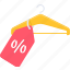 discount, hanger, offer, percentage, price, shop, shopping 