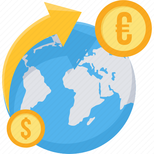 Conversion, convert, currency, dollar, euro, international, money icon - Download on Iconfinder