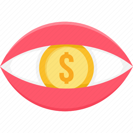 Dollar, eye, money, banking, finance, revenue, vision icon - Download on Iconfinder