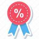 badge, offer, percent, percentage, discount, label, sale