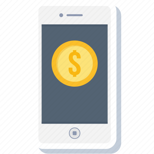 Dollar, money, phone, smartphone, app, pay, payment icon - Download on Iconfinder