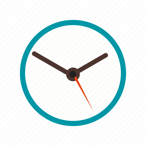Clock, minute, numbers, round, time, timer, wall icon - Download on Iconfinder