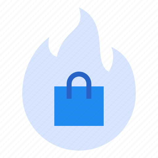 Discount, e-commerce, fire, hot, online shop, sale, shopping icon - Download on Iconfinder