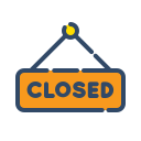 closed, online, shop, shopping, sign