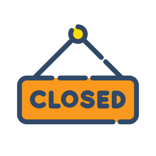 Closed, online, shop, shopping, sign icon - Free download
