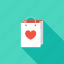 bag, commerce, ecommerce, heart, love, retail, shopping 