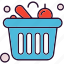 basket, cart, sale, shopping 