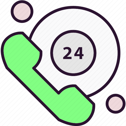 Alert, call, hours, phone, telephone icon - Download on Iconfinder